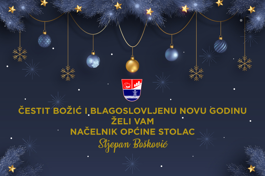 Božićna čestitka načelnika općine Stolac