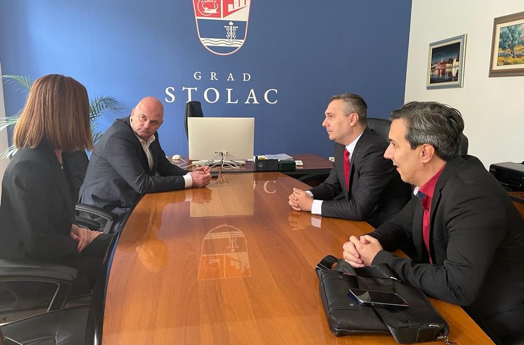 Gradonačelnik Stjepan Bošković održao sastanak s federalnim ministrima