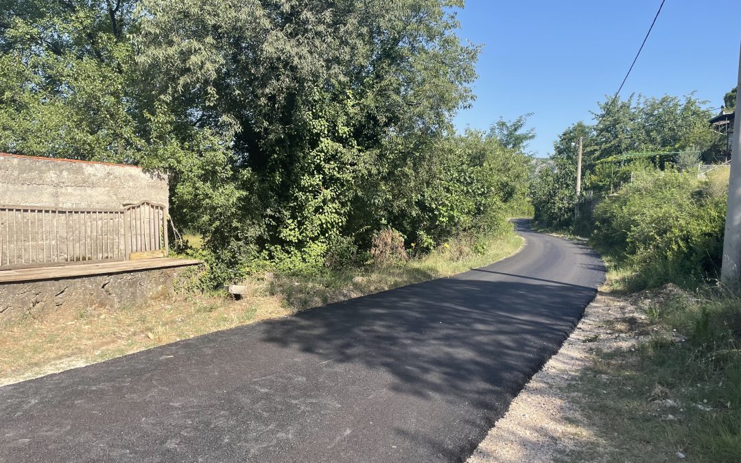 Asfaltiranje lokalnih cesta na području Stoca