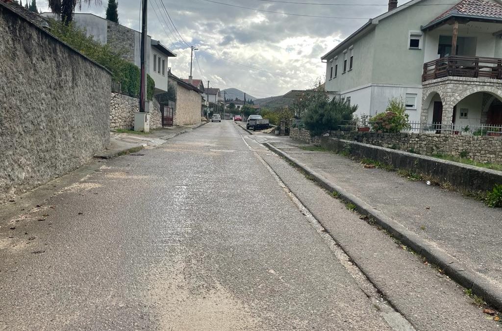 Obavijest za stanovnike Ulice kneza Domagoja u Stocu