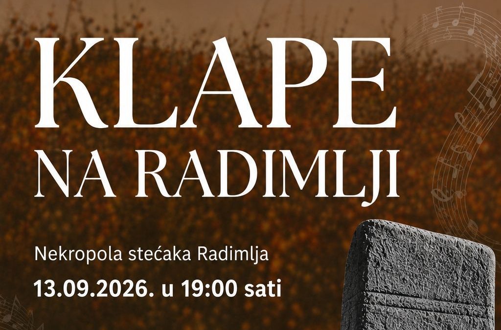 Klape na Radimlji: Sedam klapa stiže u Stolac